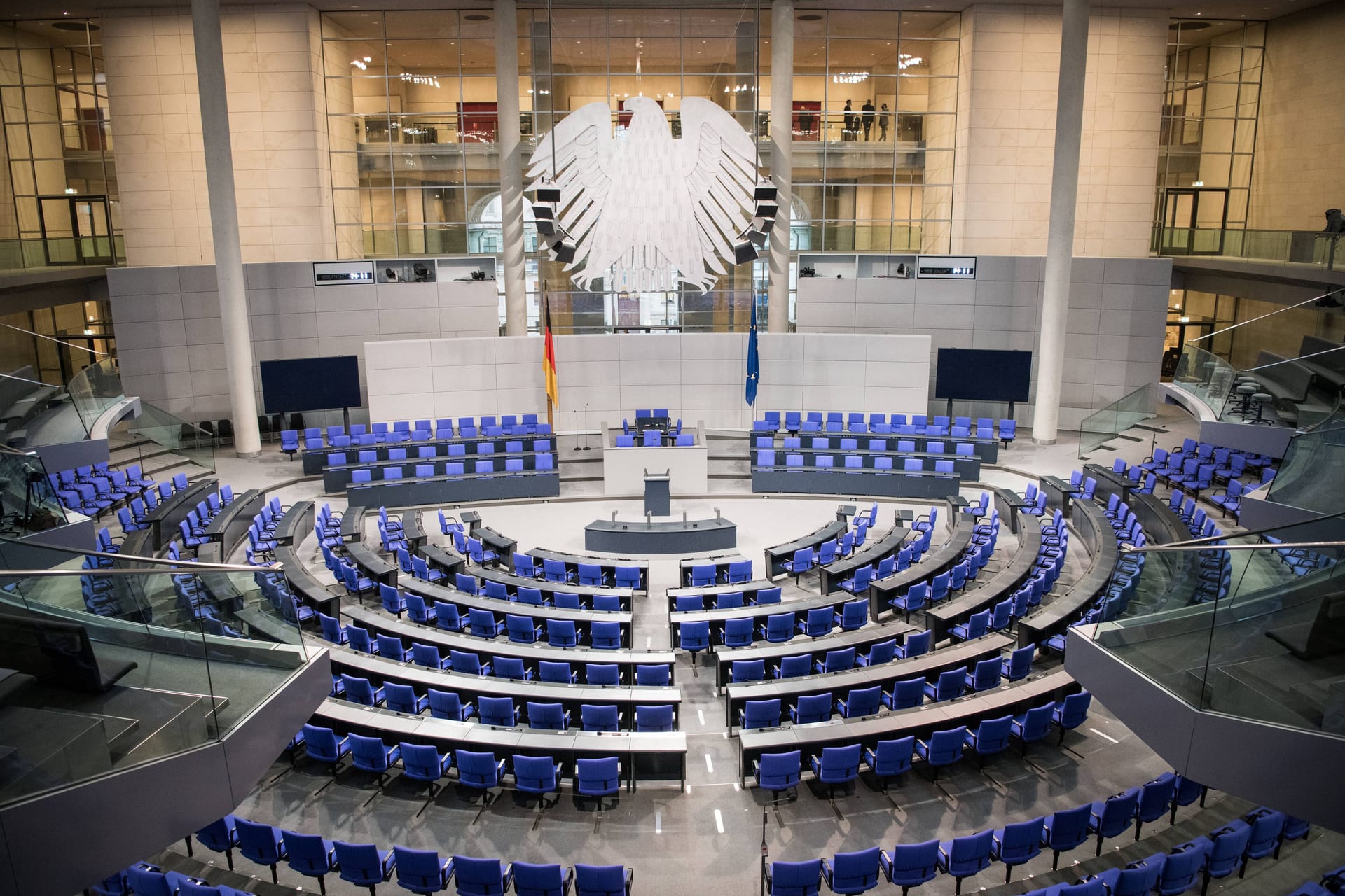 Plenarsaal im Bundestag: An drei Tagen lädt das Parlament zum Demokratiefest ein.