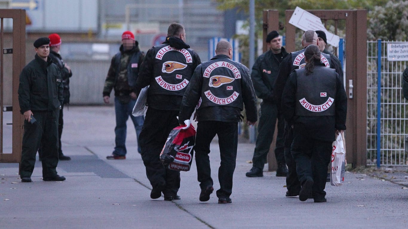 Heavens Angels? Die von Gang-Mitgliedern verübten Straftaten sind in München seit Jahren rückläufig.