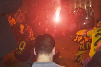BVB-Fans in Ekstase: Zum ersten Mal im Champions-League-Finale seit elf Jahren.