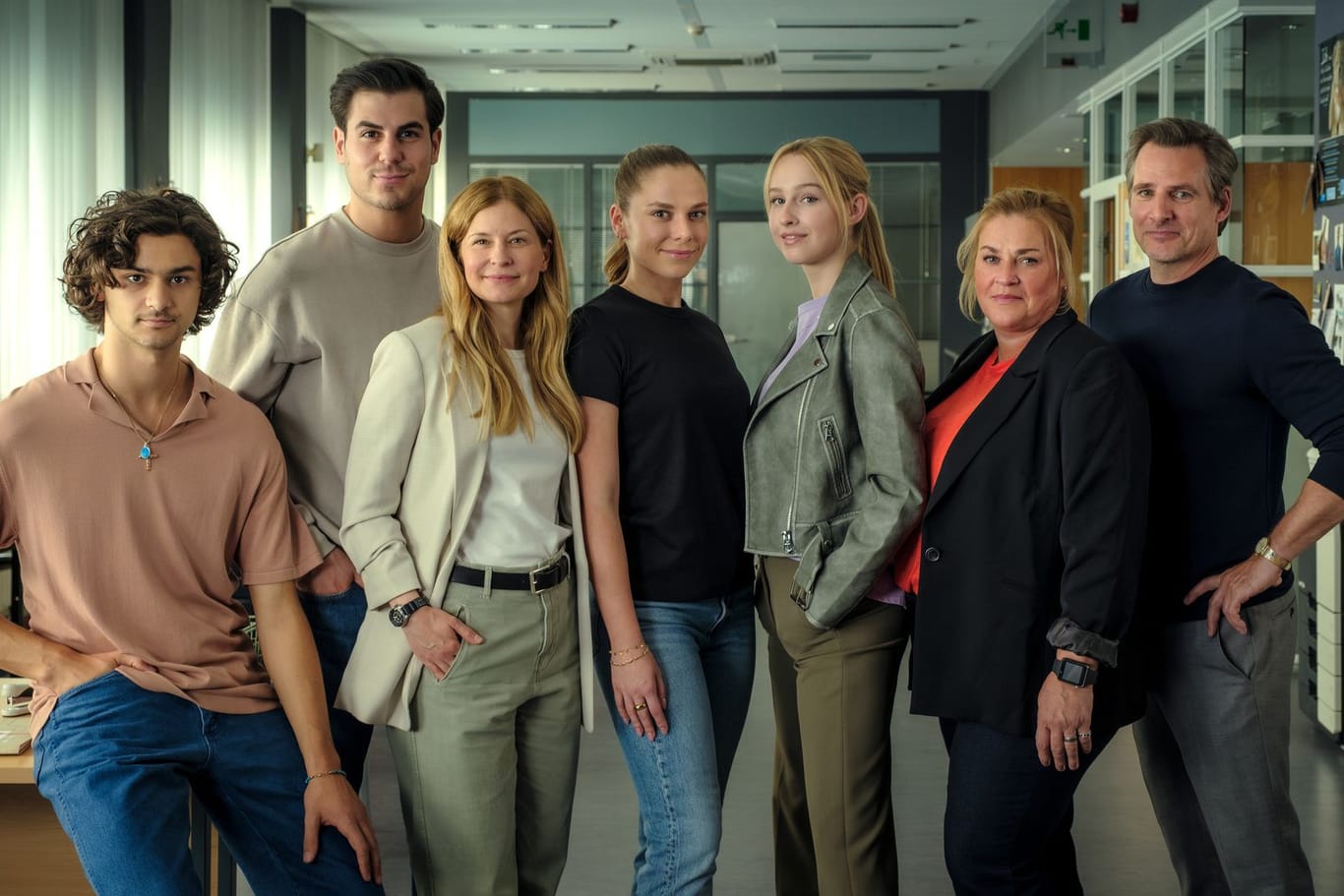 Der Cast von "Blutige Anfänger": Die ZDF-Serie endet nach der sechsten Staffel.