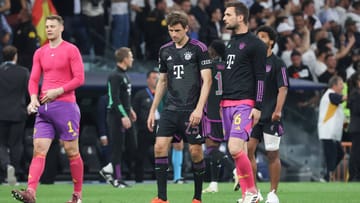 Der FC Bayern hat das deutsche Champions-League-Finale in Wembley gegen Borussia Dortmund auf dramatische Art und Weise verpasst. Im Halbfinalrückspiel bei Real Madrid sahen die Münchner lange wie der sichere Sieger aus, bis ausgerechnet Kapitän Manuel Neuer schwer patzte. Die Einzelkritik.