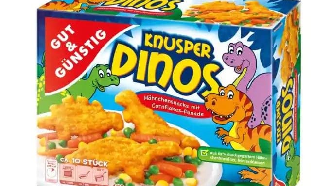 Die "Knusper-Dinos" könnten Metallteile enthalten.