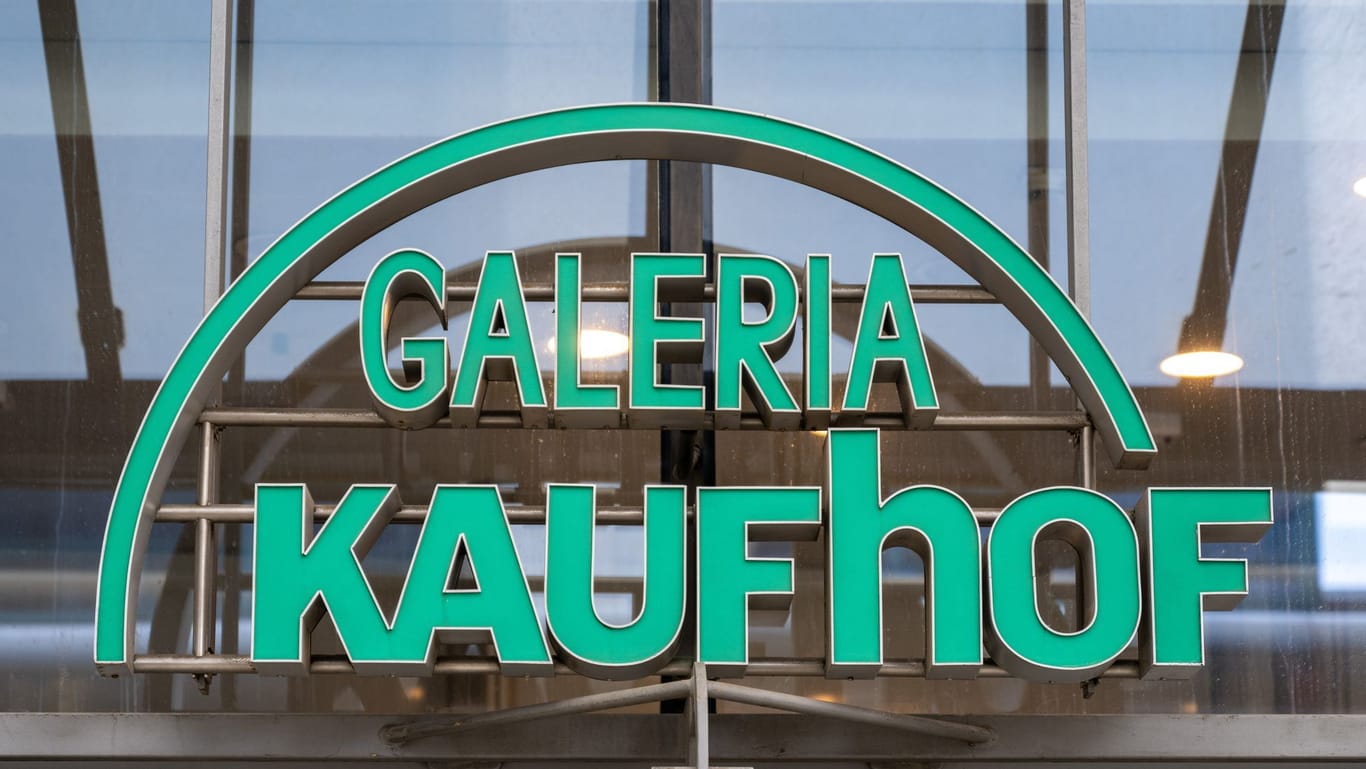 Logo von Galeria: Der insolvente Warenhauskonzern hat einige Pläne für den Neuanfang.
