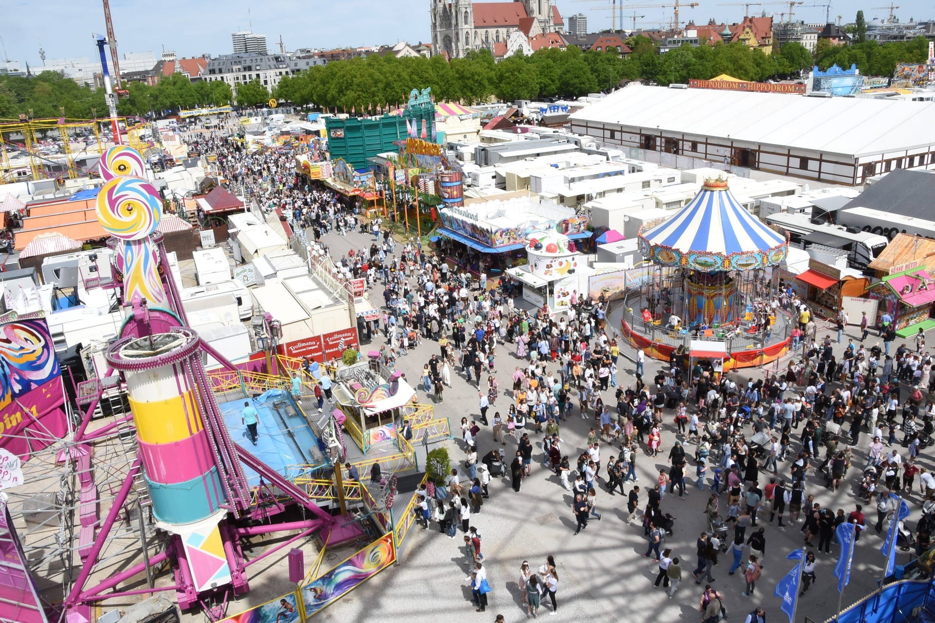 Frühlingsfest in München: Im Anschluss erkrankten viele Menschen an einer Magen-Darm-Erkrankung.