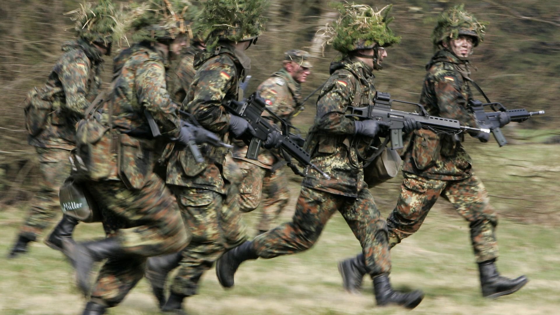 Grundausbildung bei der Bundeswehr