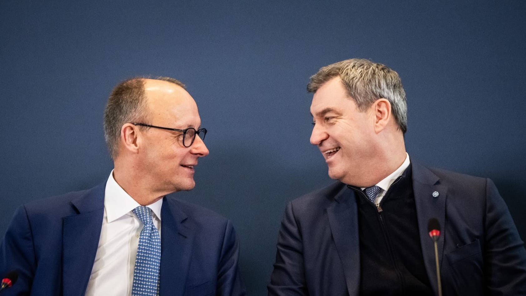 Union: Markus Söder sieht Friedrich Merz als Favorit für Kanzlerkandidatur