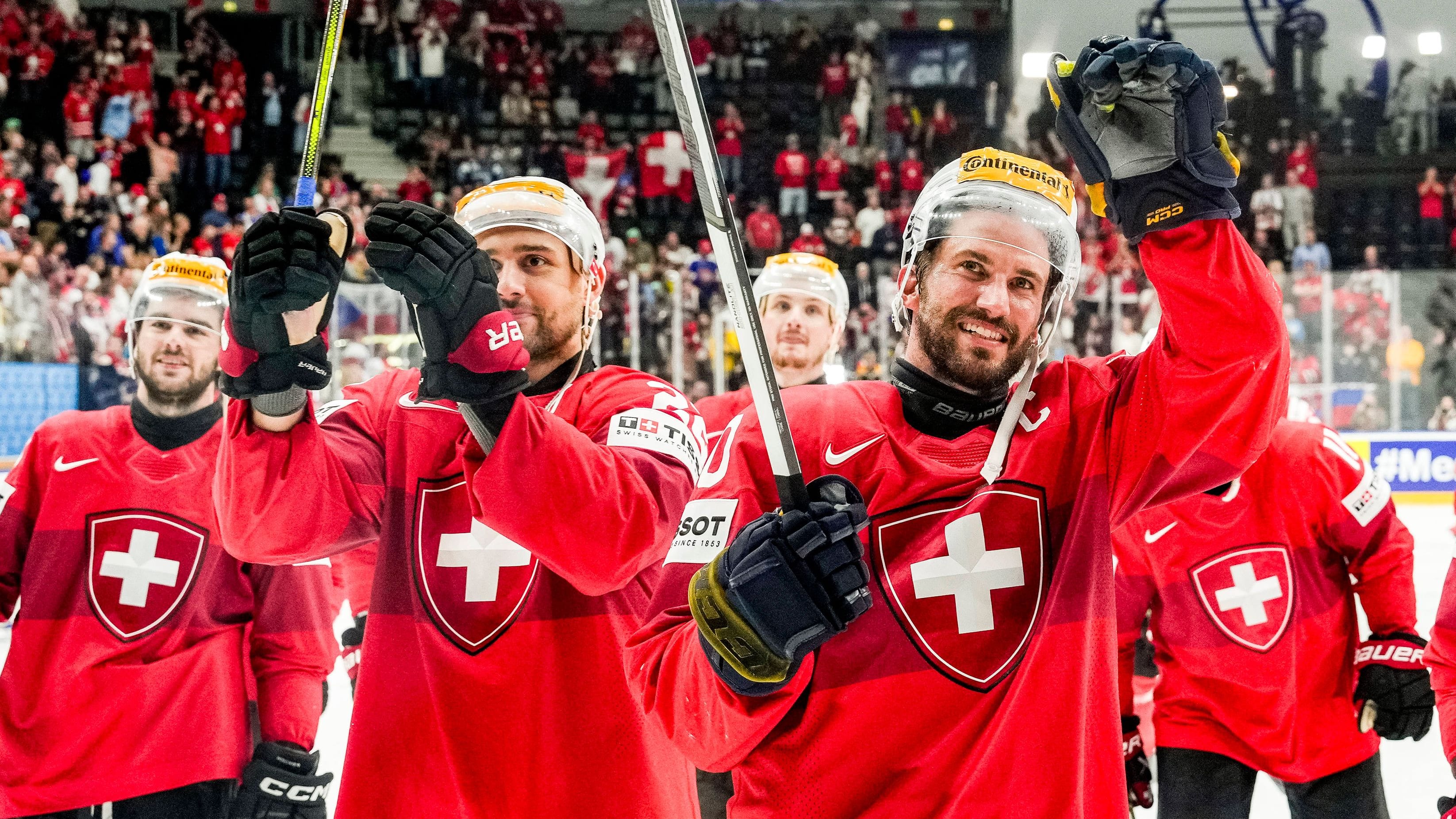 Eishockey-WM: Entscheidung im Penaltyschießen – Schweiz steht im Finale