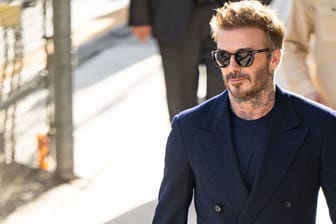 David Beckham: Der Fußballer macht jetzt Mode für Hugo Boss.