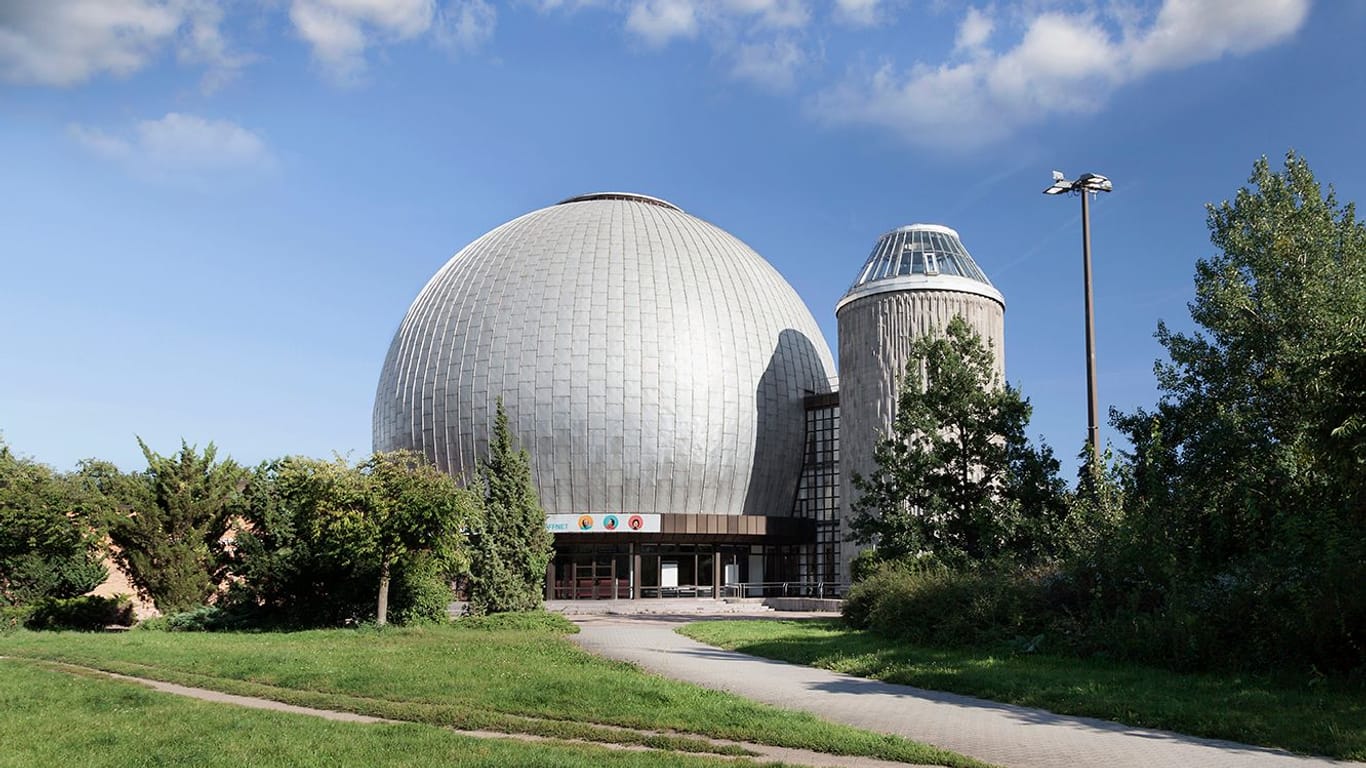 Das Zeiss-Großplanetarium: Im Rahmen des Jubiläums zu 100 Jahren Planetarium finden besondere Events statt.