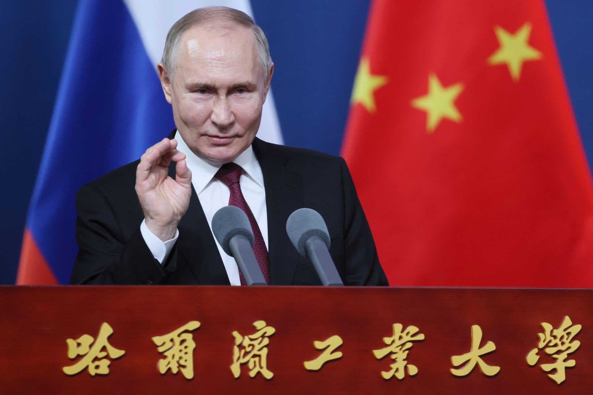 Putin in China