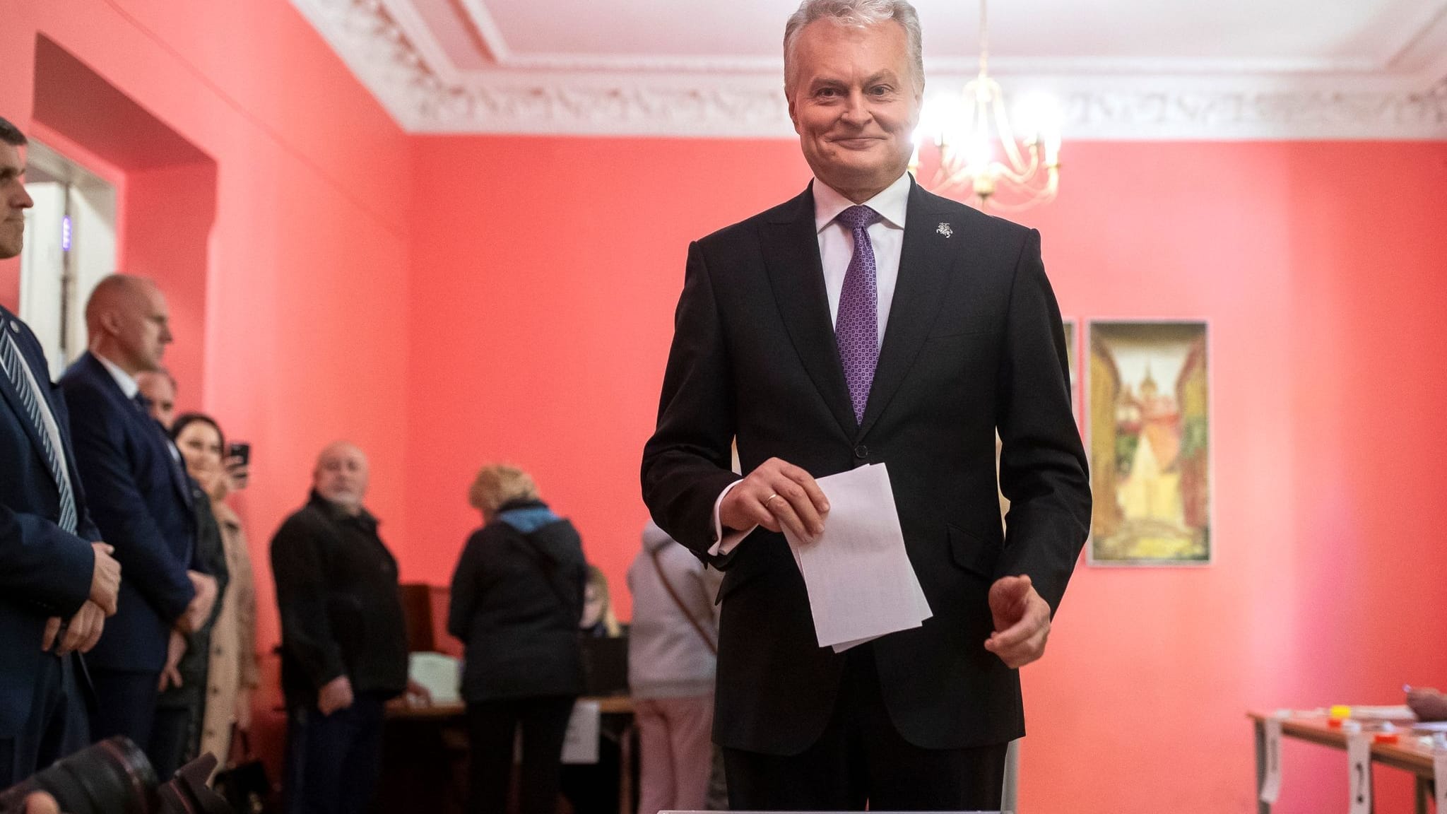 Präsidentenwahl in Litauen – Nauseda klarer Favorit