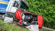 Unfall auf A6: Lkw rast in Gegenverkehr – zwei Tote