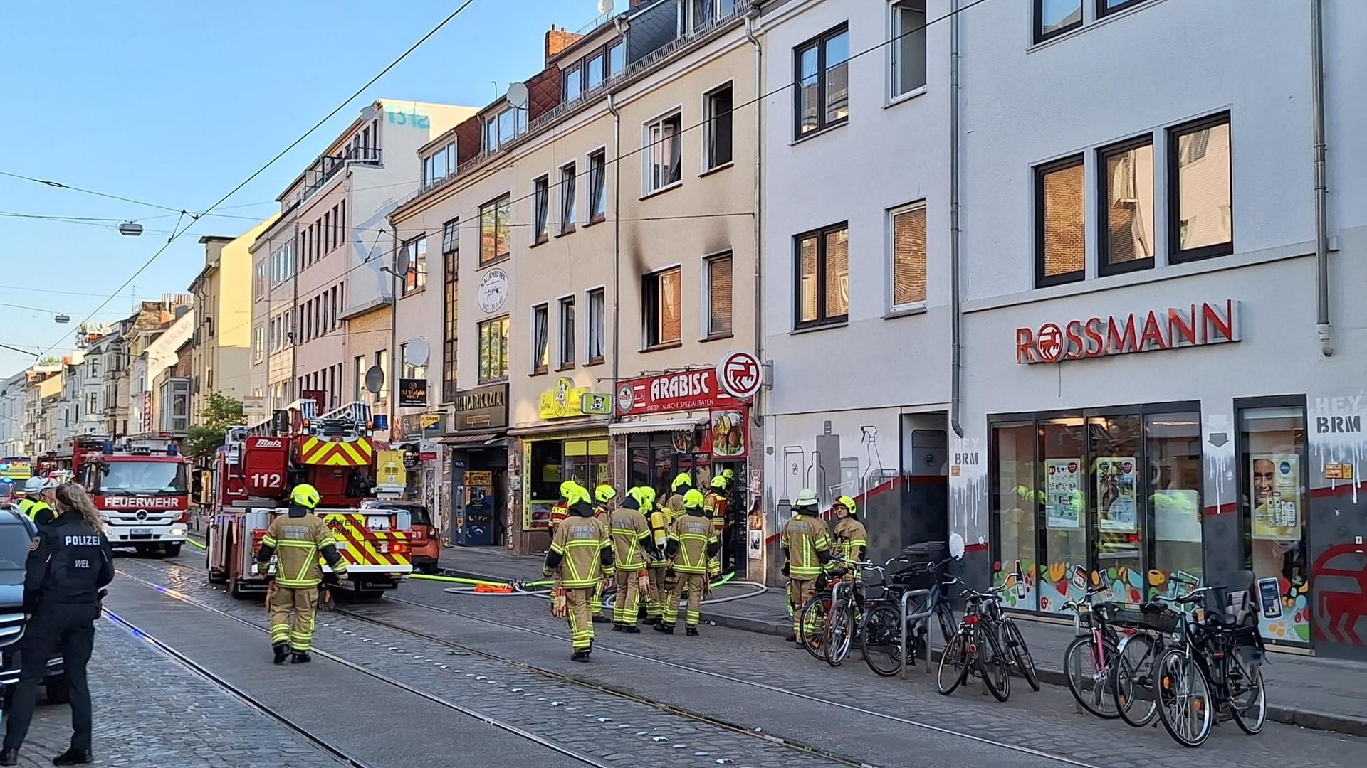 Der Brand brach in einem Haus "Vor dem Steintor" aus.