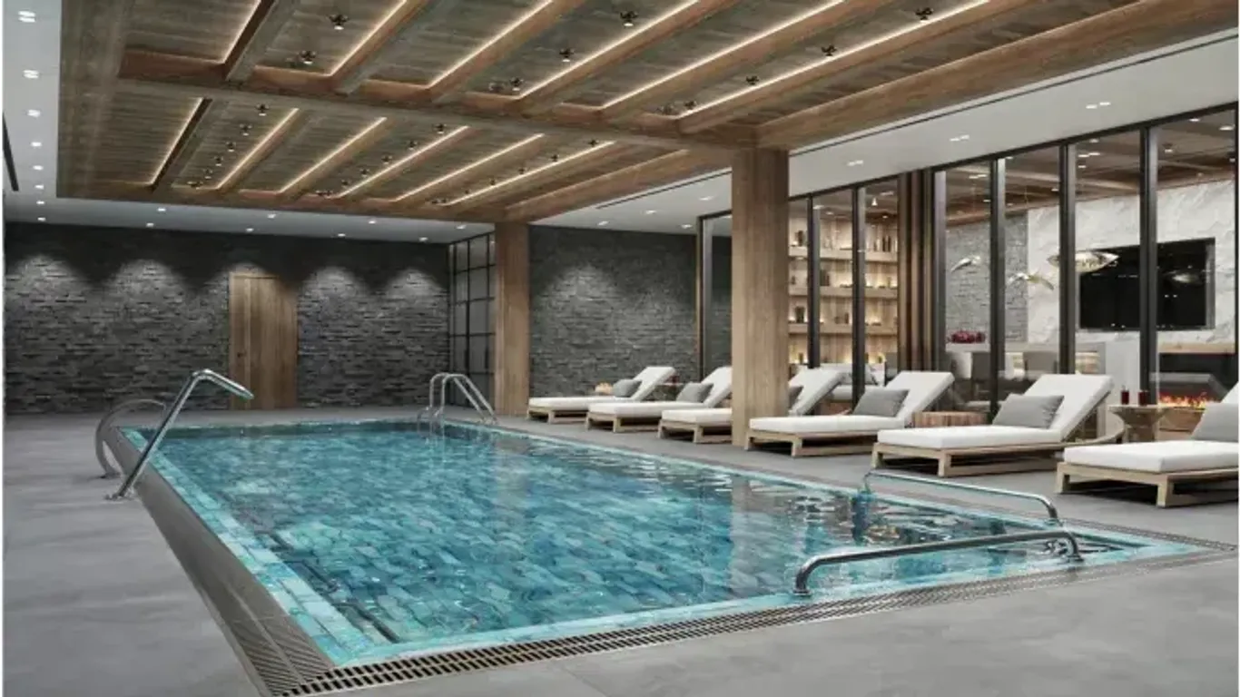 Im Untergeschoss der Lukaschenko-Residenz soll sich den Plänen nach ein Schwimmbad befinden.