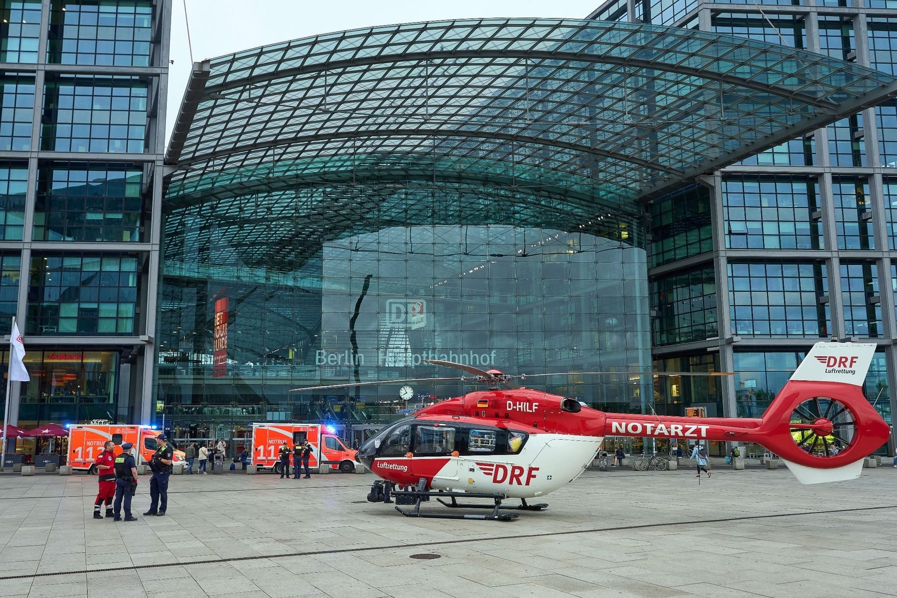 Unglück am Hauptbahnhof Berlin