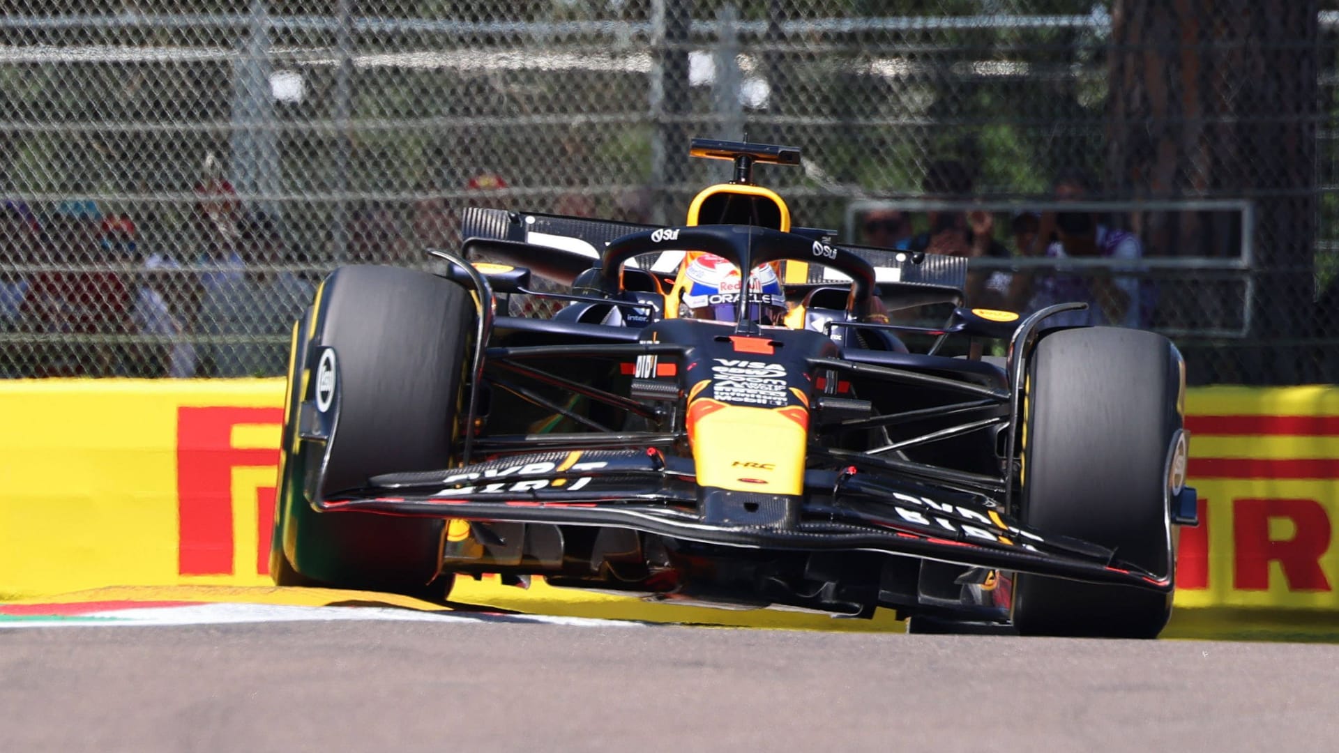 Max Verstappen: Der Weltmeister war im Qualifying von Imola der Schnellste.