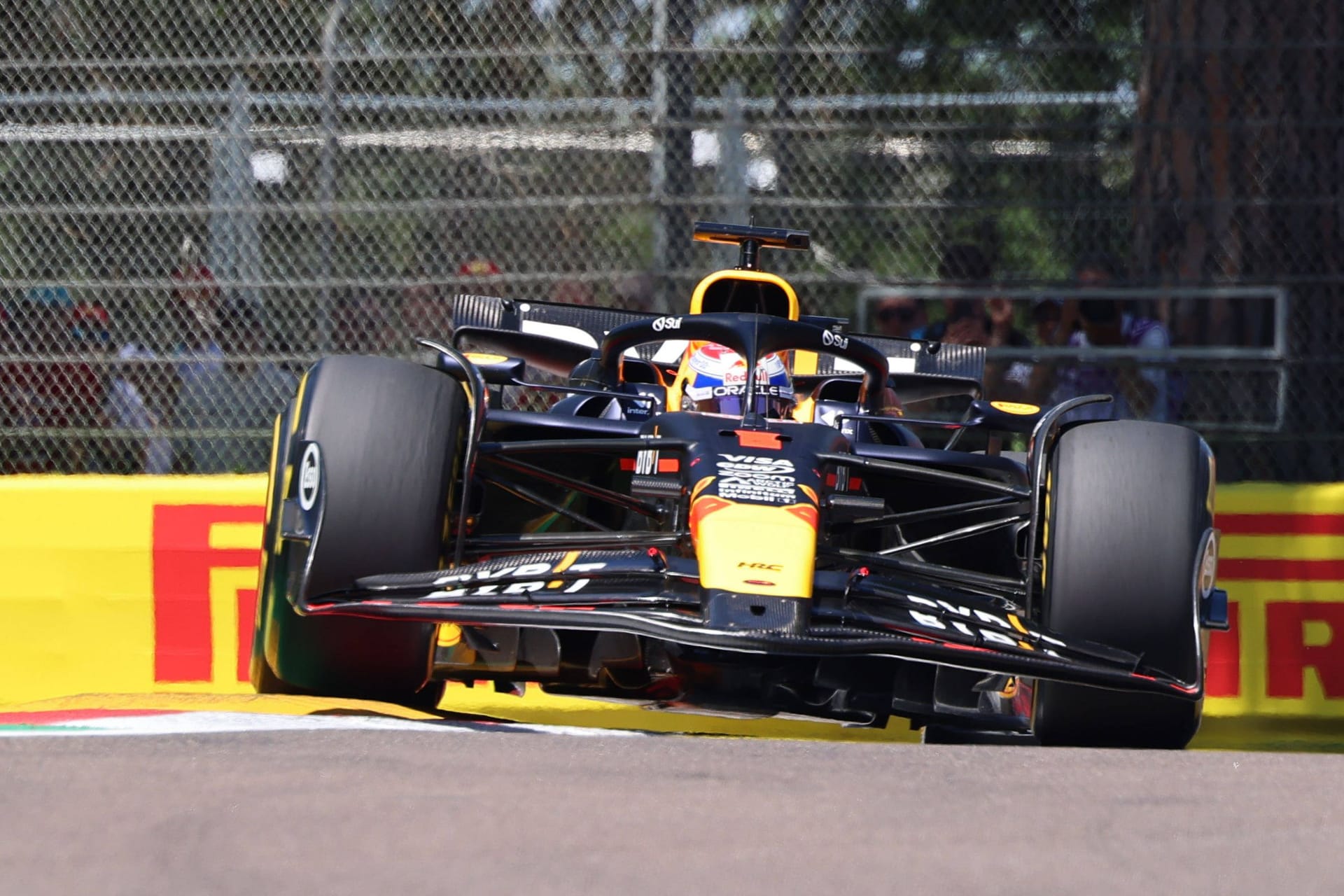 Max Verstappen: Der Weltmeister war im Qualifying von Imola der Schnellste.