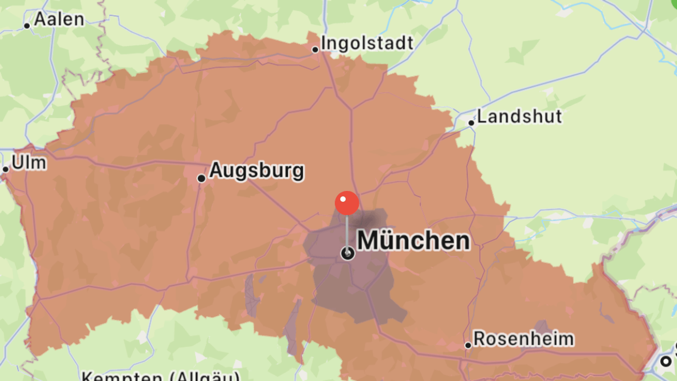 Über die App "Katwarn" warnte das Wasserwirtschaftsamt München vor Hochwasser.