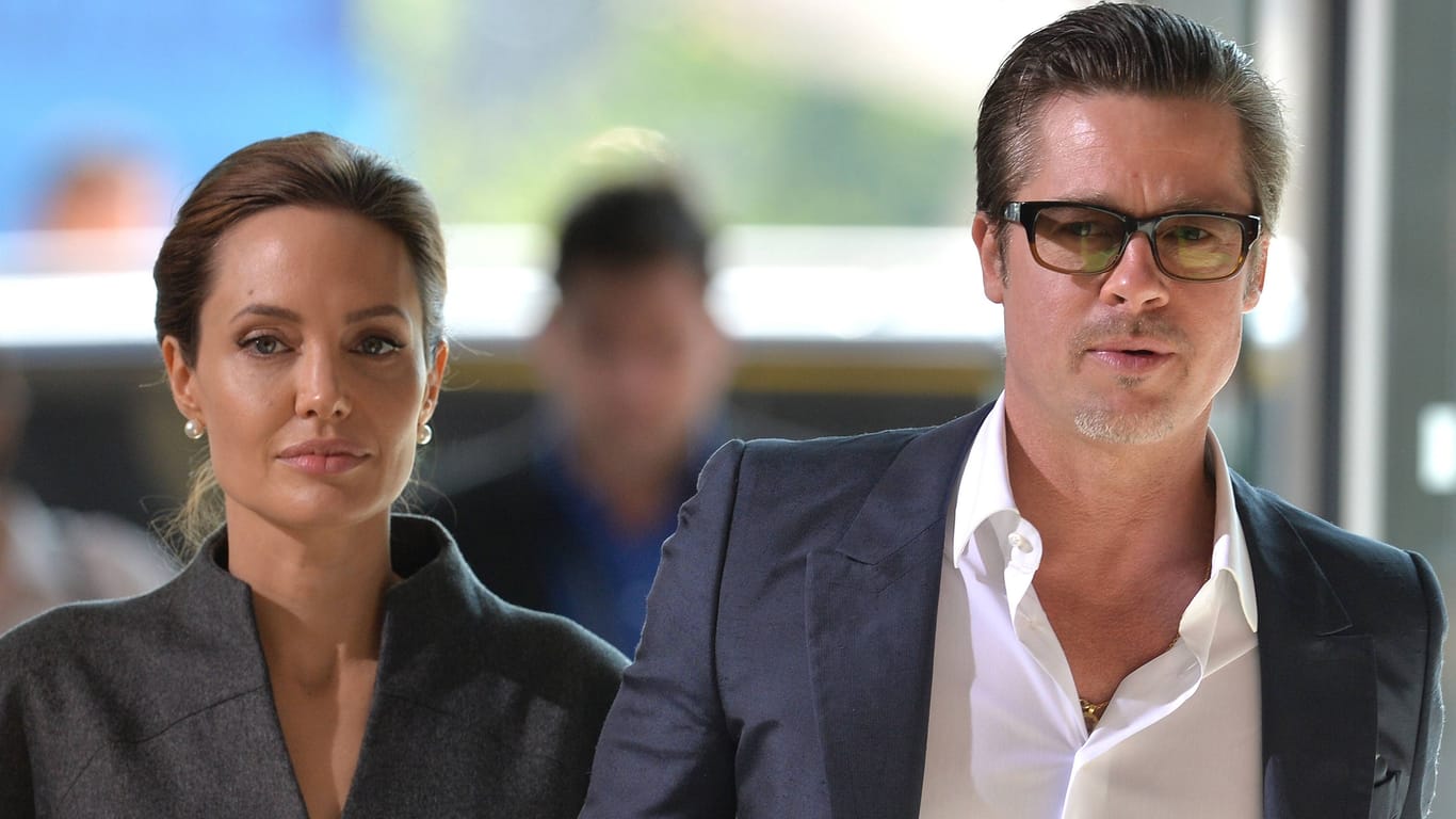 Angelina Jolie und Brad Pitt: Das einstige Traumpaar Hollywoods hat nur noch Stress miteinander.
