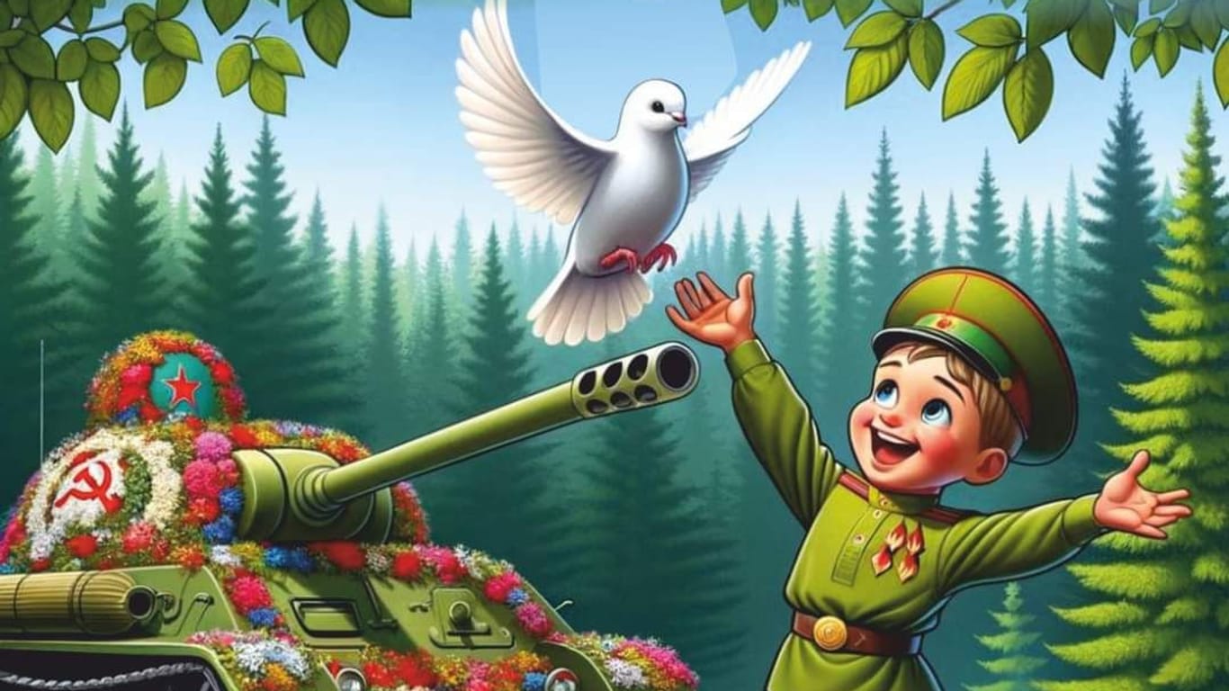 Russland: Propagandastück für Kinder