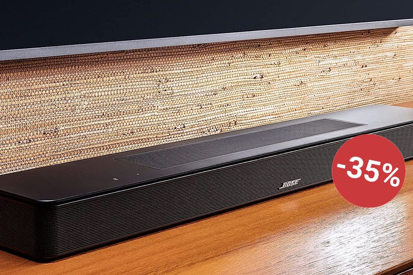Genießen Sie besseren Klang zu Hause: Eine Soundbar von Bose ist derzeit bei Amazon und MediaMarkt zum Rekordpreis erhältlich.