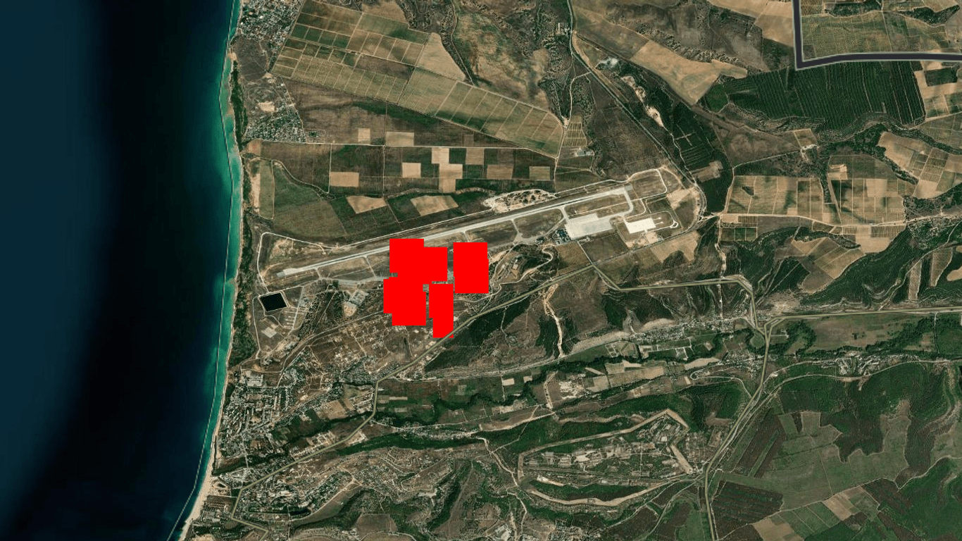 Luftangriff auf den russischen Stützpunkt von Belbek: Daten der US-Raumfahrtbehörde Nasa belegen Brände auf der Luftwaffenbasis auf der Krim.