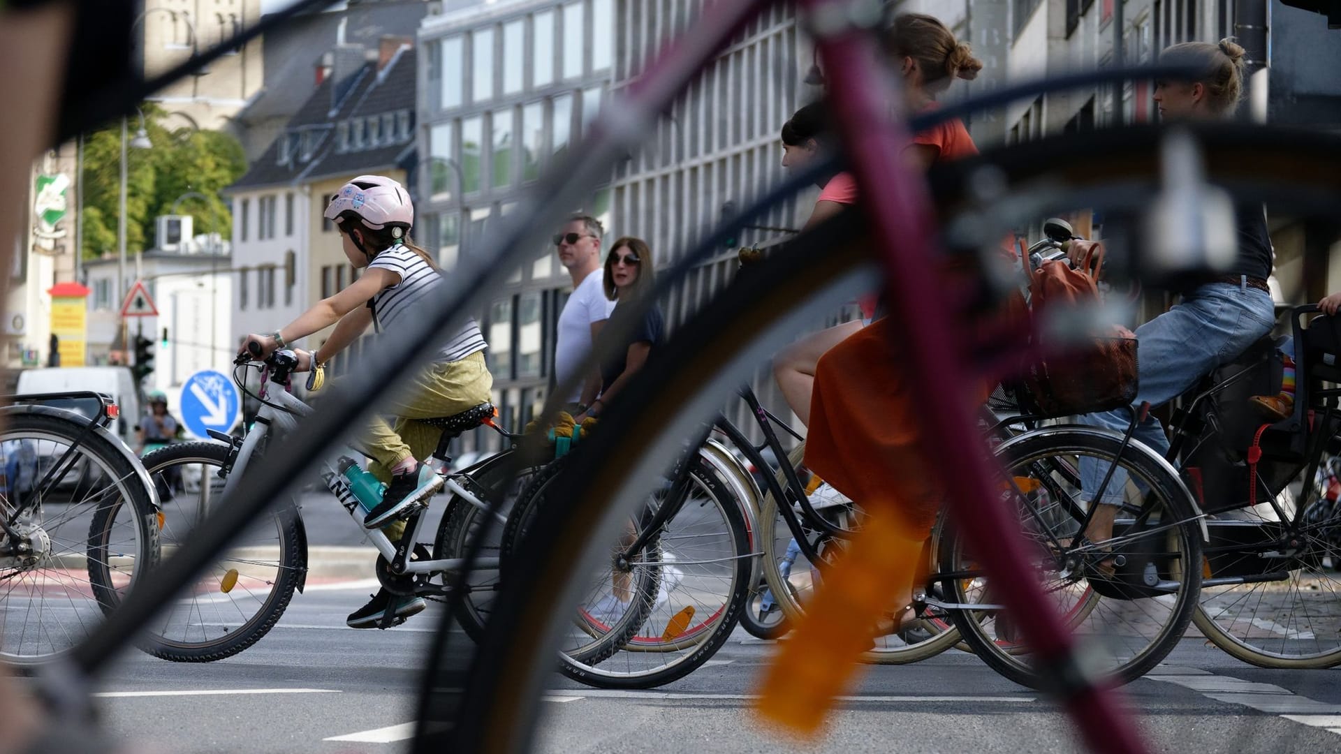 Fahrraddemo - Symbolbild Fahrraddemo - Symbolbild