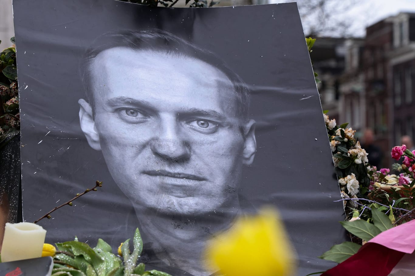 Gedenken an Alexej Nawalny (Archivbild): Nach seinem Tod erhält er den Dresdner Friedenspreis.