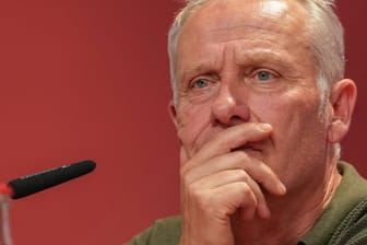 Christian Streich: Er hat das letzte Mal eine Pressekonferenz vor einem Spiel des SC Freiburg gegeben.