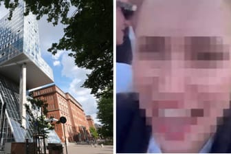 Gebäude der HAW in Hamburg und die Studentin: Ihr droht der Rauswurf von der Hochschule.