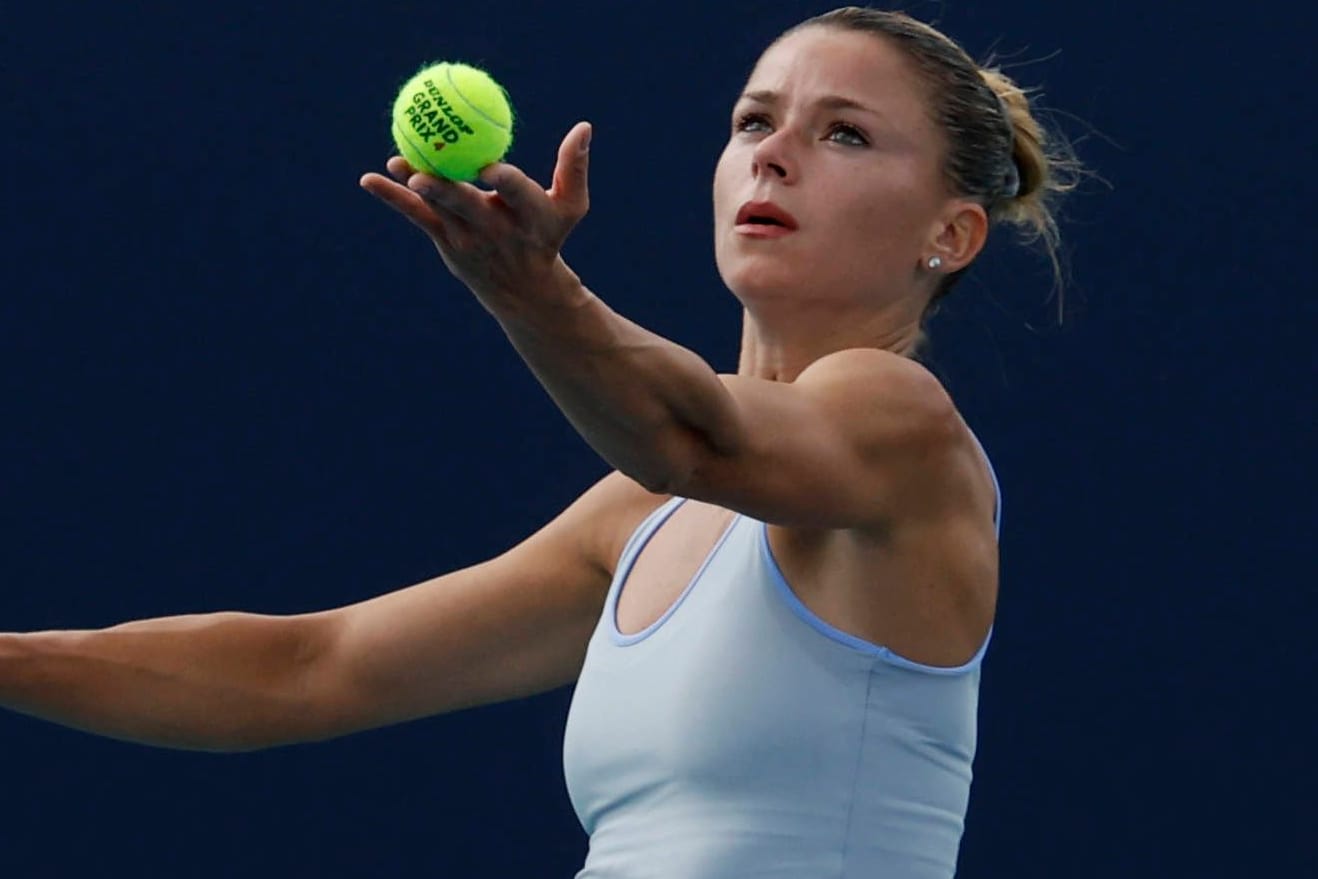 Camila Giorgi: Die Italienerin hält sich offenbar in den USA auf.