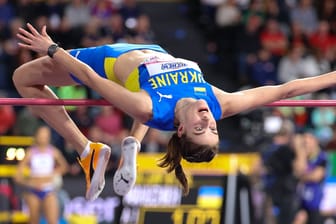 Jaroslawa Mahutschich: 2020 holte sie für ihr Land im Hochsprung der Damen Bronze.