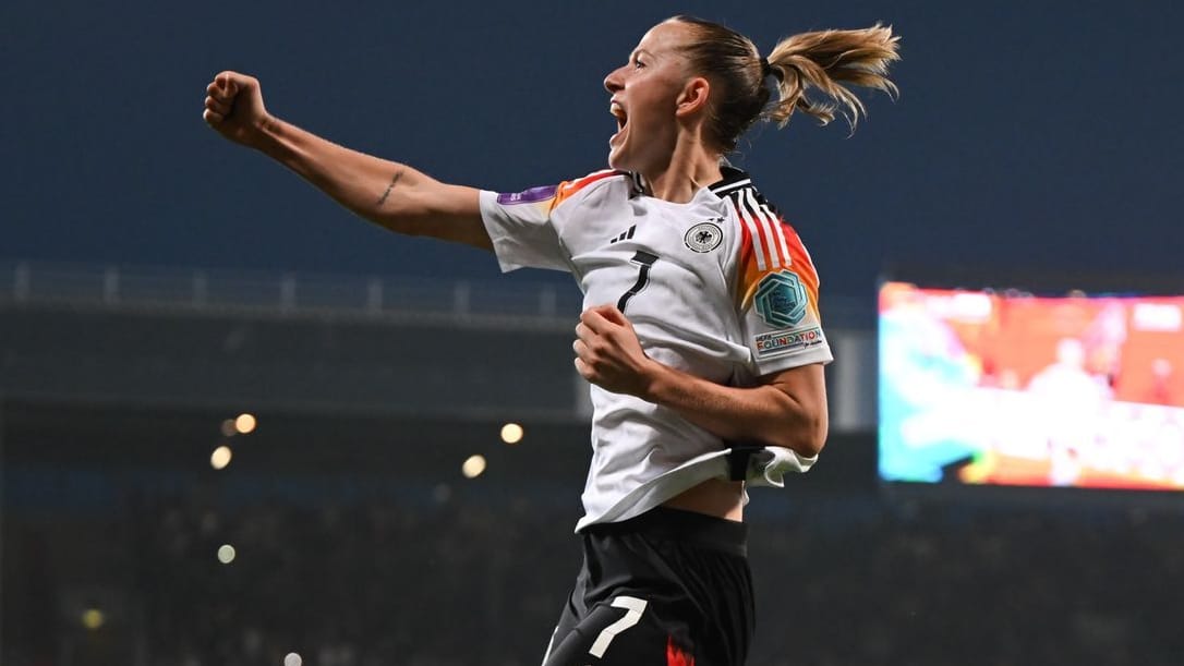 Lea Schüller erzielte das 2:1 gegen Polen.