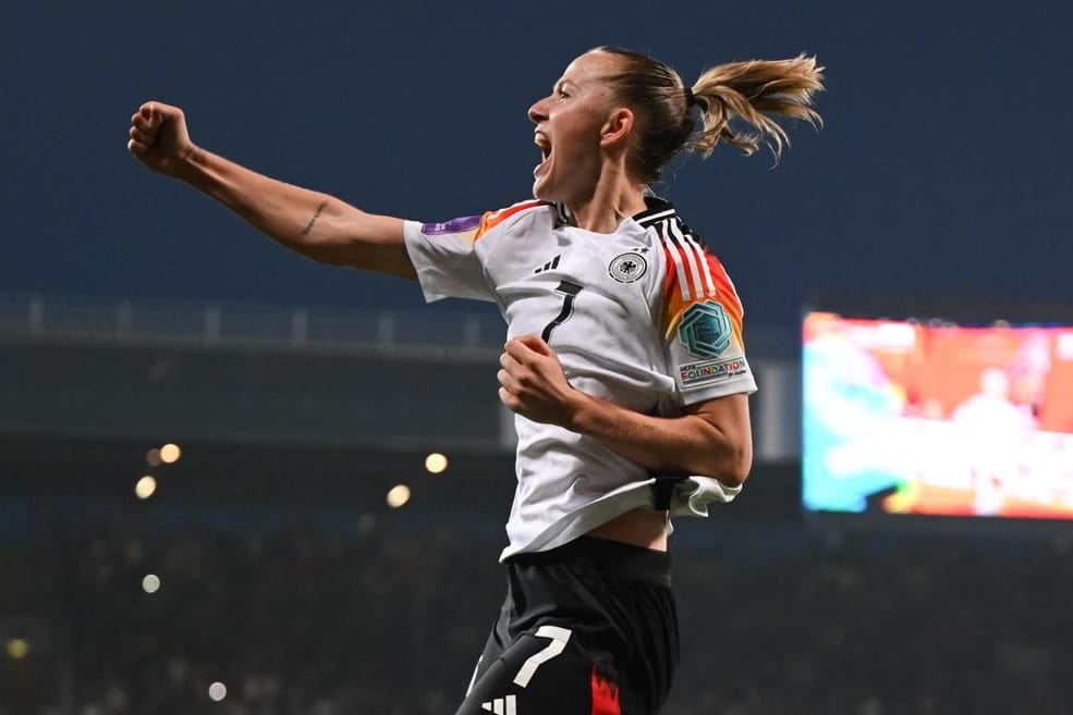 Lea Schüller erzielte das 2:1 gegen Polen.