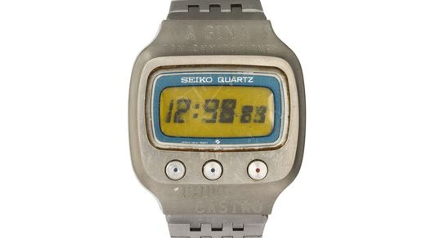Die Armbanduhr von Fidel Castro war einem Bieter 18.850 Euro wert.