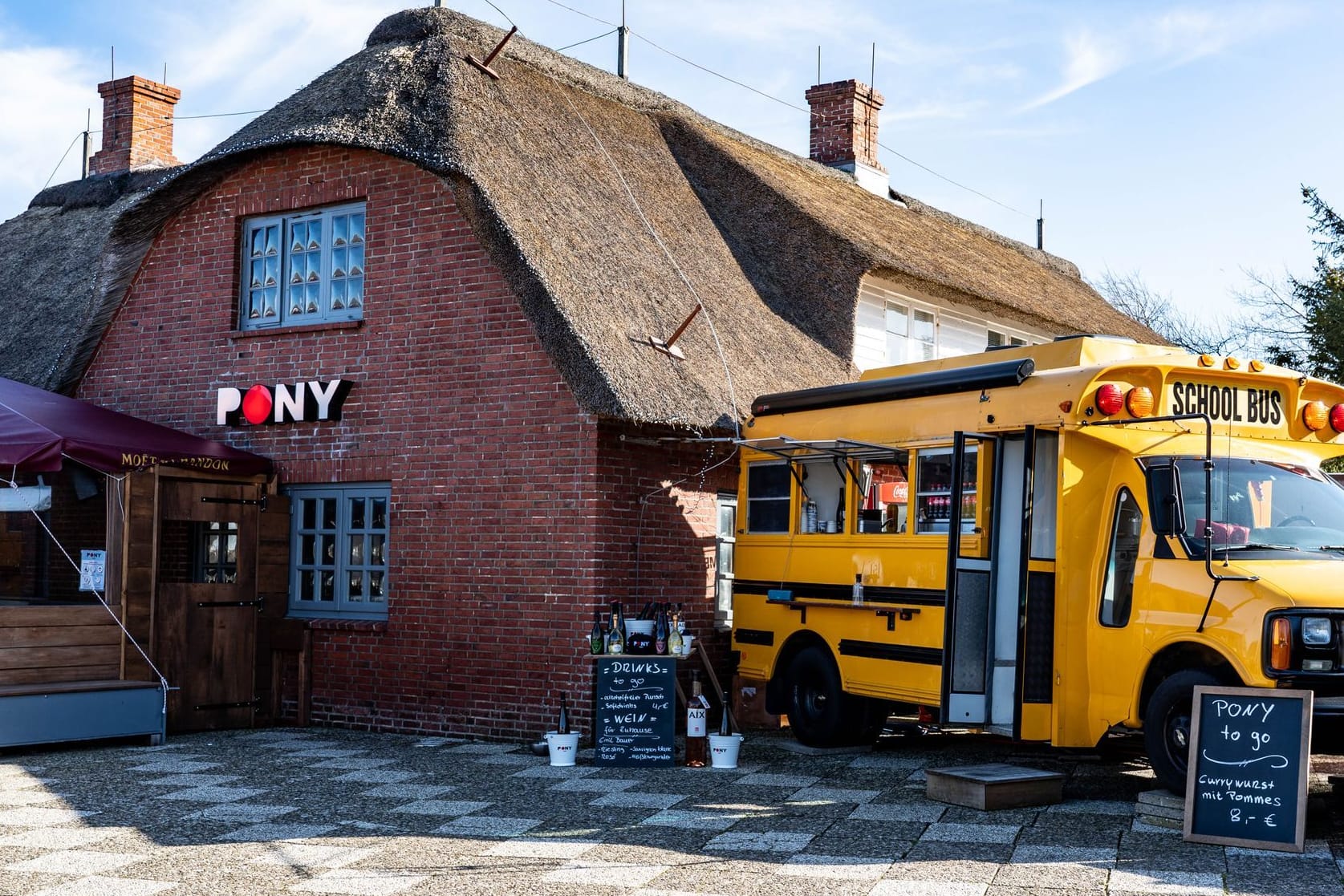 Der "Pony"-Club in Kampen auf Sylt: Hier fand die rassistische Party ohne Widerspruch statt.