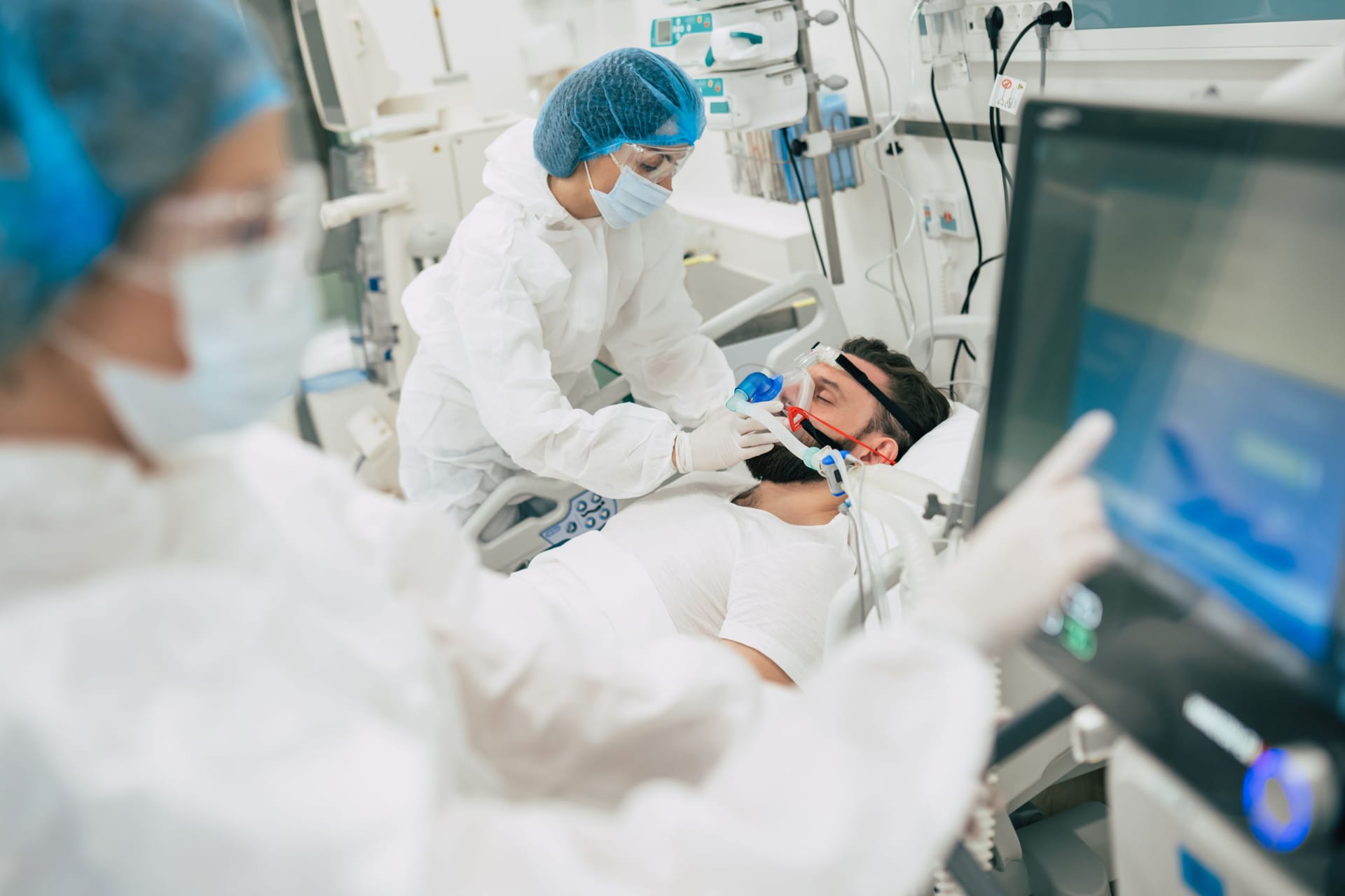 Ein Patient auf der Intensivstation: Die Zahl der Herztoten beunruhigt nicht nur die WHO.