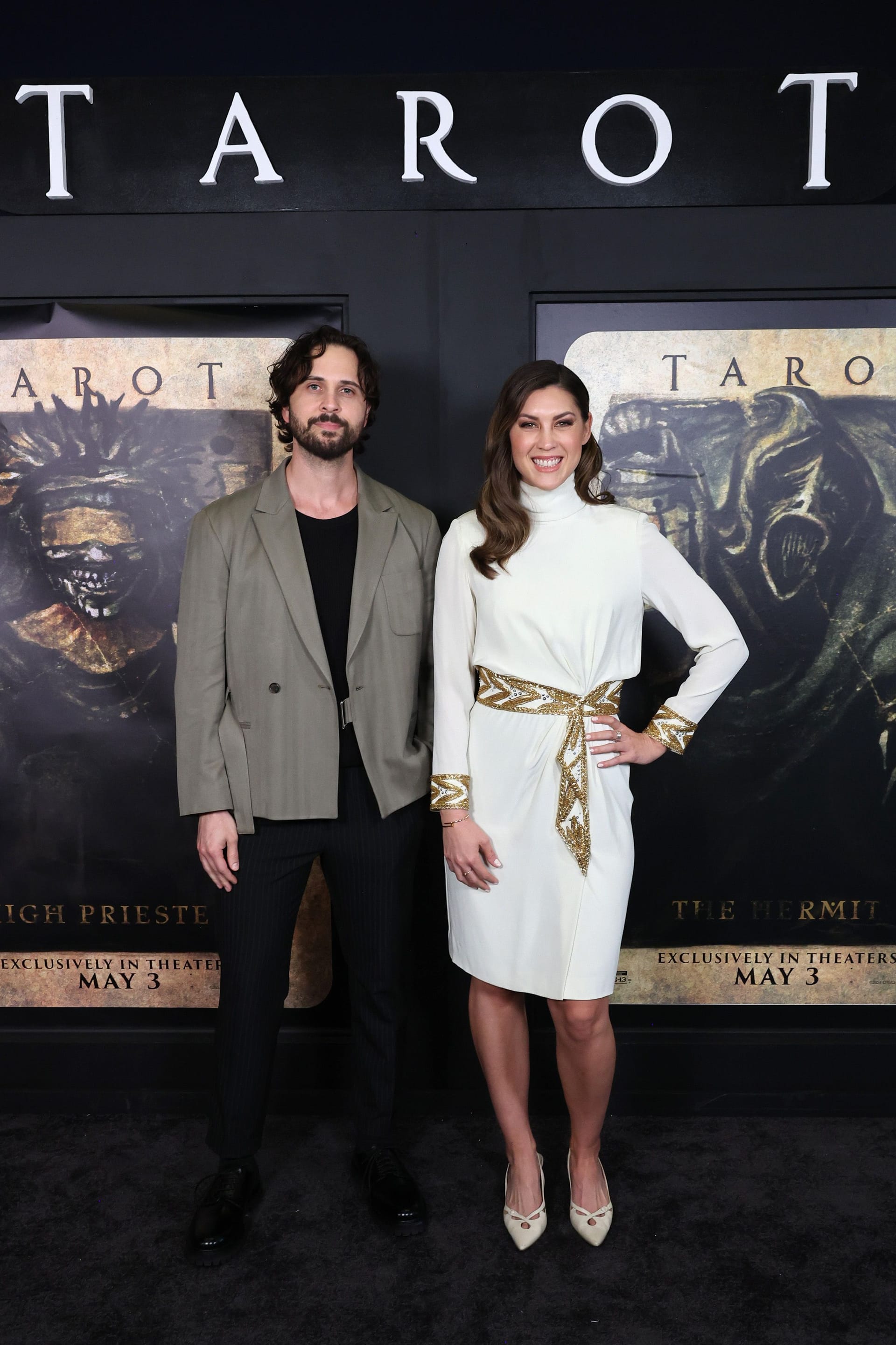 Spenser Cohen und Anna Halberg bei der US-Premiere von "Tarot" in Los Angeles.