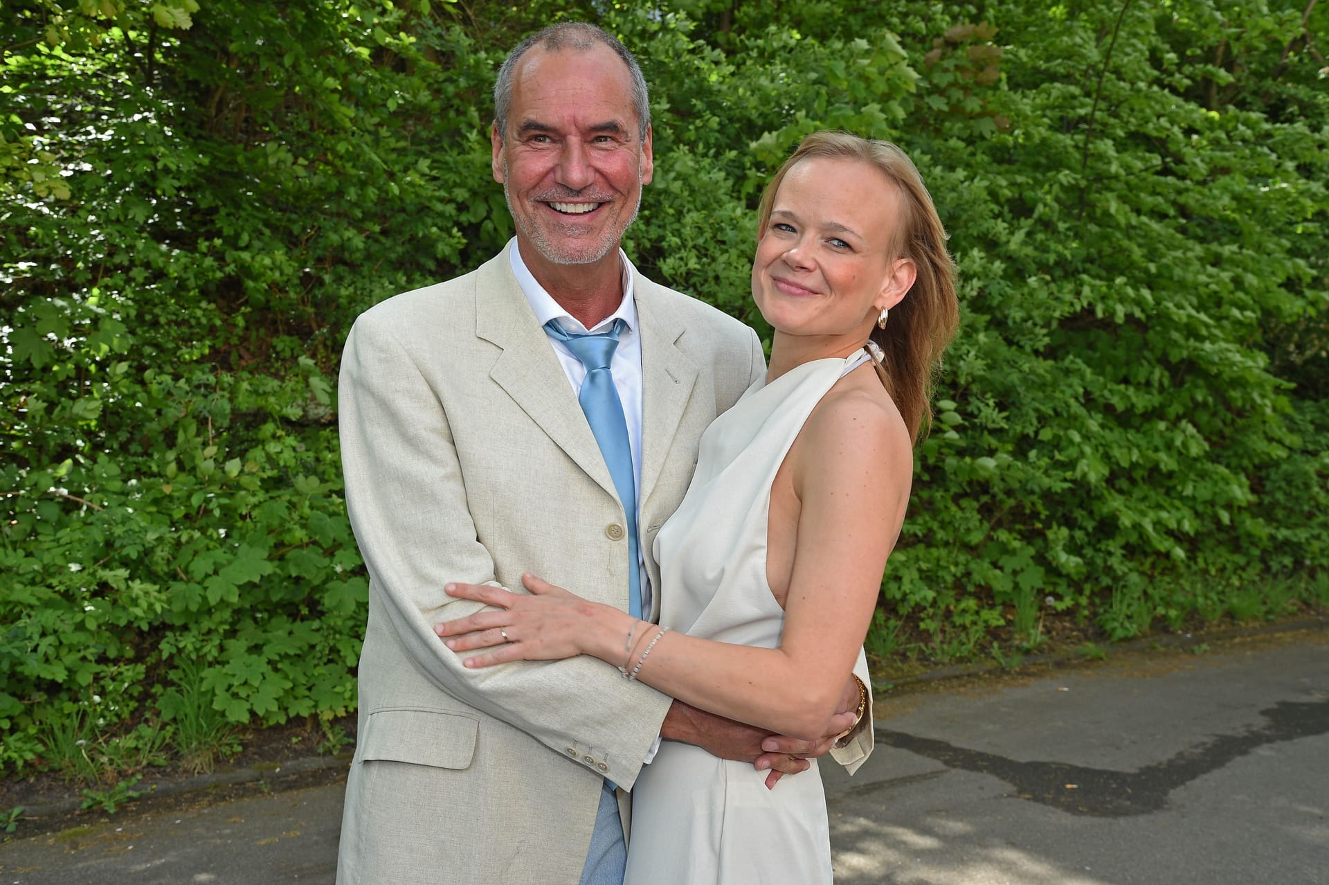 Silvan-Pierre Leirich und seine Freundin Nadine trennen 28 Jahre Altersunterschied.