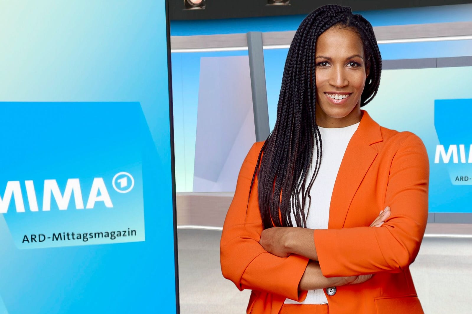 Mariama Jamanka: Sie ist Sport-Moderatorin im "Mittagsmagazin".
