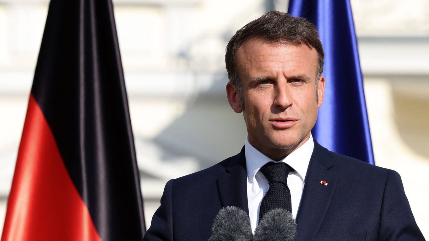 Emmanuel Macron: Der französische Präsident hat mithilfe von Frank Gröninger Deutsch gelernt.