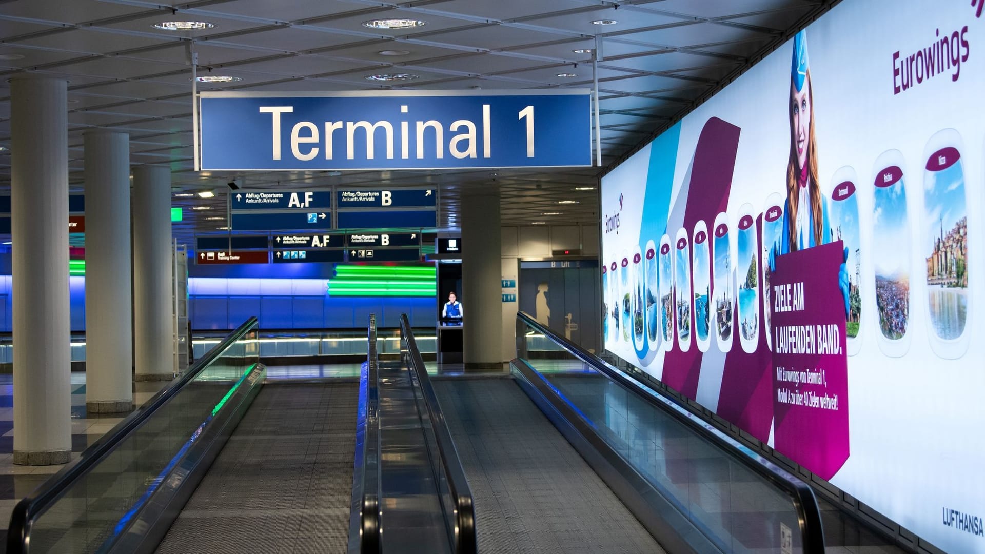 Terminal 1 am Münchner Flughafen