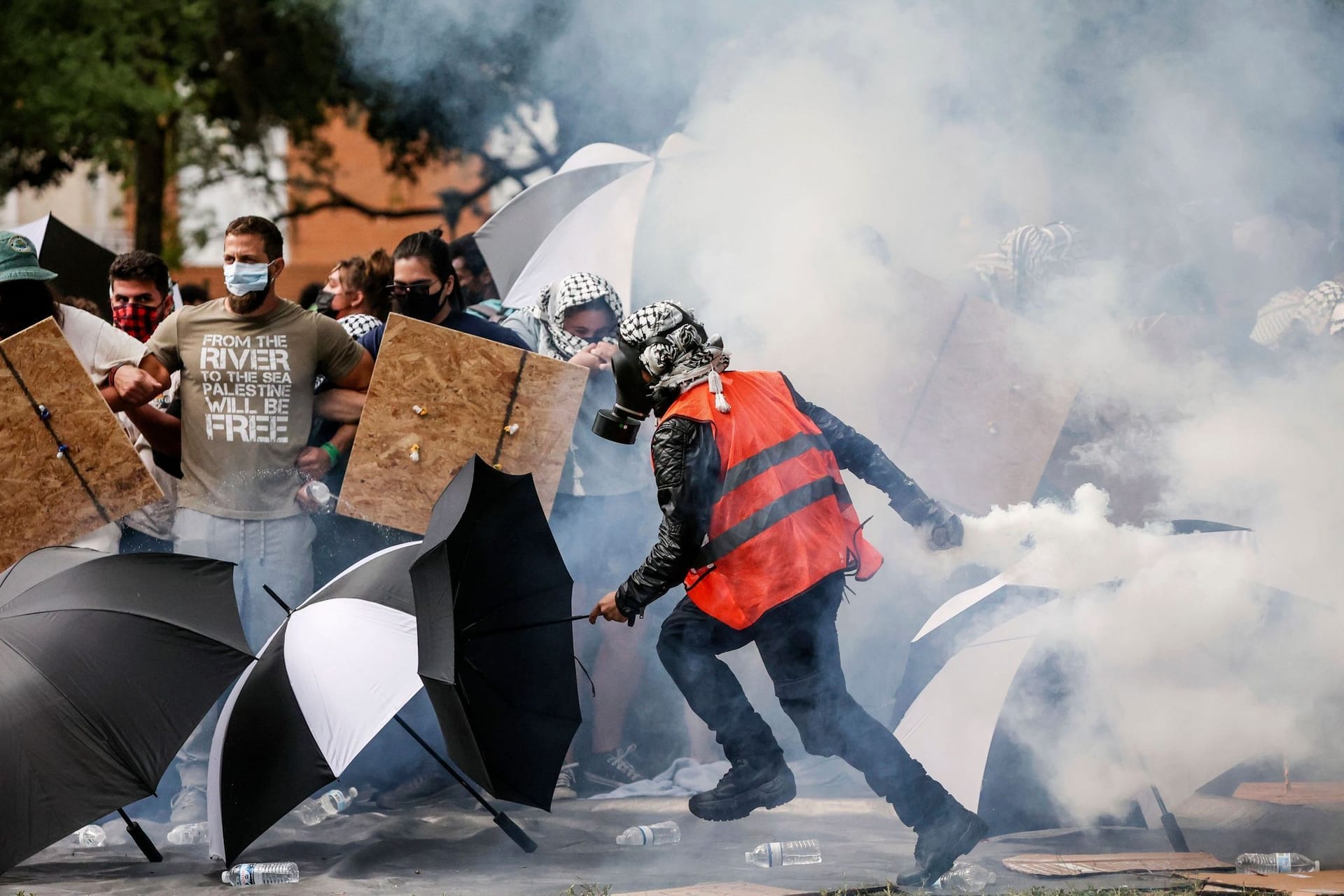 Proteste an US-Unis