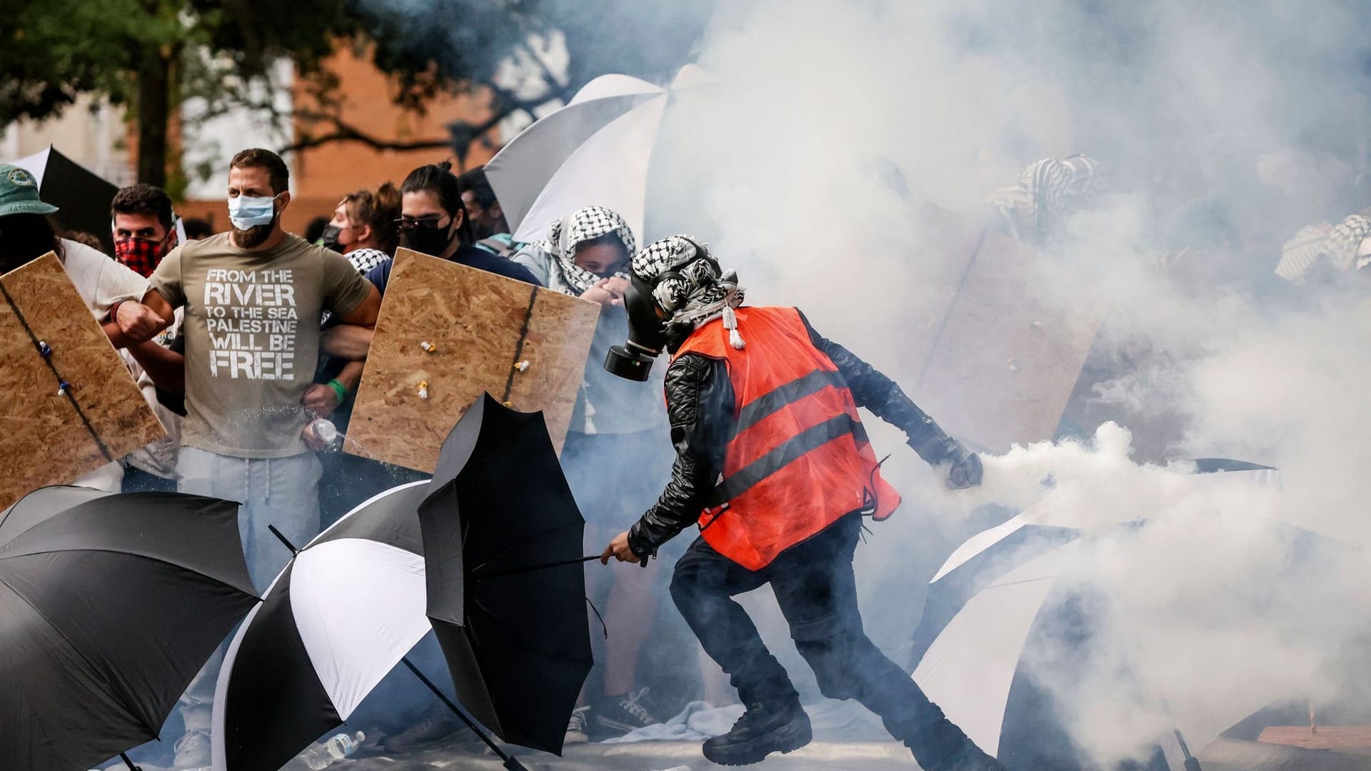 Proteste an US-Unis