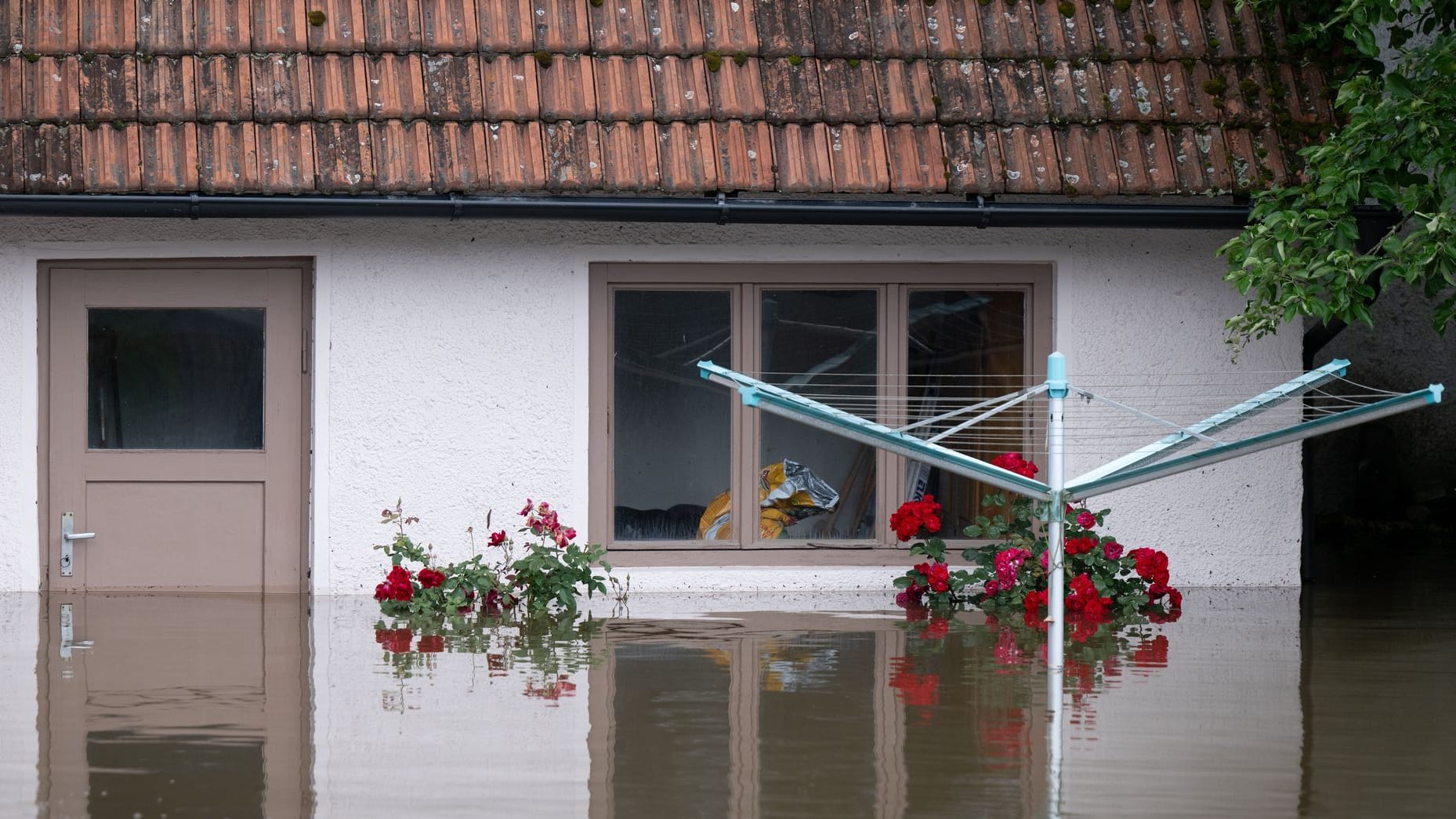 Reichertshofen: Teile von Bayern und Baden-Württemberg sind seit dem vergangenen Wochenende von Hochwasser und Überschwemmungen betroffen.