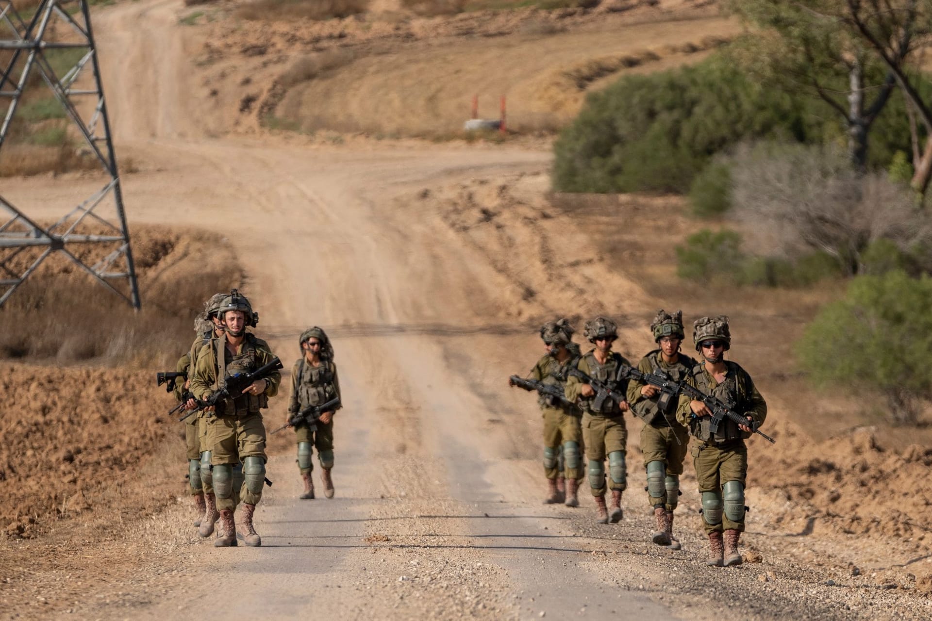 Nahostkonflikt - Grenze zwischen Israel und Gaza