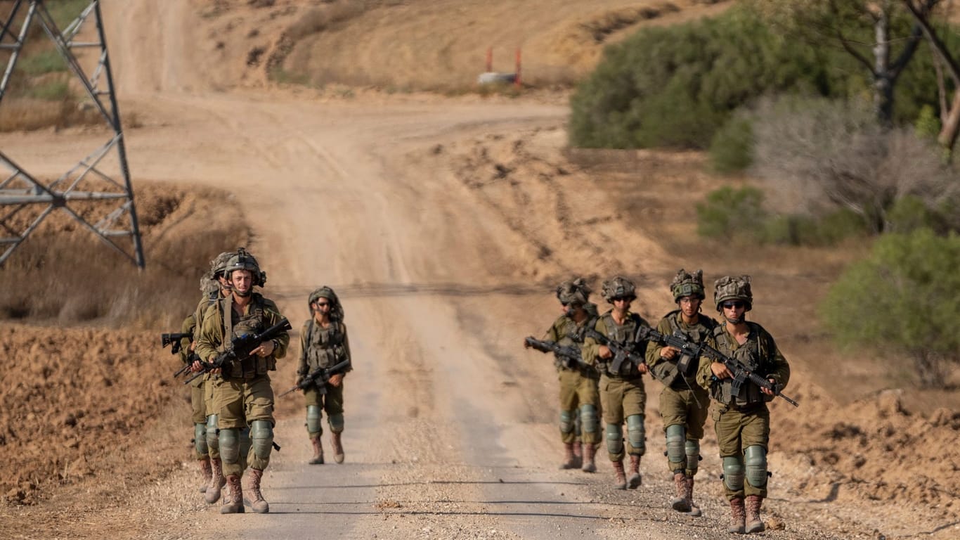 Nahostkonflikt - Grenze zwischen Israel und Gaza