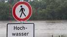 Warnung vor Hochwasser am Rhein (Symbolfoto): Das Wasser zieht sich derzeit wieder zurück.