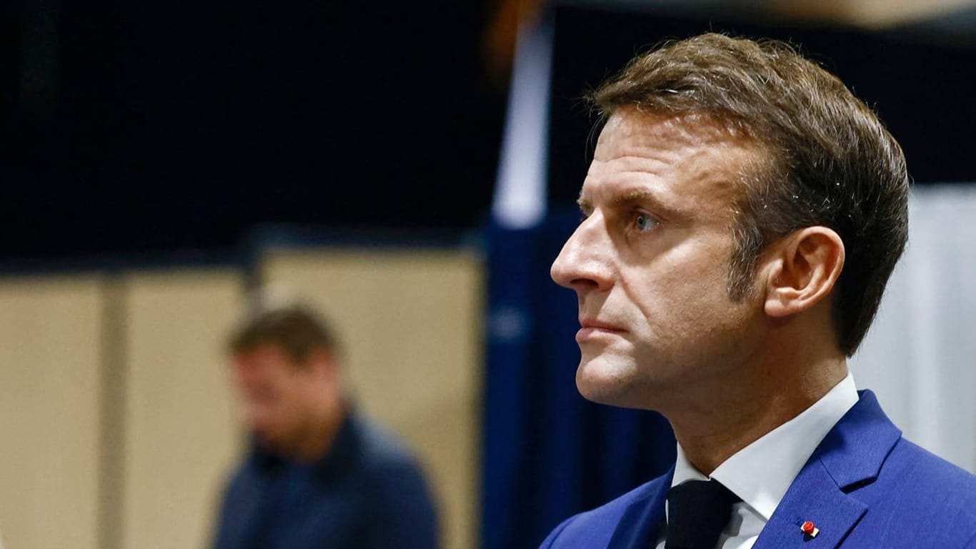 Emmanuel Macron: Sein Bündnis hat die Wahl verloren.