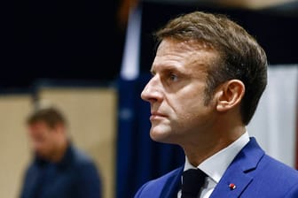 Emmanuel Macron: Sein Bündnis hat die Wahl verloren.